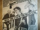 The Nips LP Only the end of the beginning UK Soho WHITE LABEL TEST PRESS Pogues 
