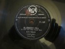 ELVIS PRESLEY 78 RPM BLUEBERRY HILL/PARALIZED(RCA 7116 AFRIQUE DU SUD)