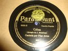 PILAR ARCOS CANTADA- PARAMOUNT 78 RPM # 6068- CELOSA/ MOCOSITA - ONLY KNOWN COPY