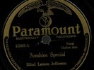 prewar blues 78 PARAMOUNT 12593 BLIND LEMON JEFFERSON LONESOME HOUSE BLS/SUNSHIN