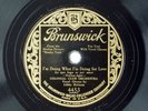 78rpm - Jazz - BOB HARINGs Colonial Club w/ LIBBY HOLMAN  & ARNOLD JOHNSON Orch