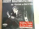 Johnny Hallyday LP 25 CM  au festival de rock live and roll réedition  NEUF