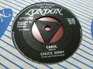 CHUCK BERRY CAROL / HEY PEDRO  1958 LONDON TRI 45-HL 8712 RARE