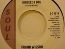 frank wilson do i love you vocal / do i love you instrumental - northern soul