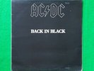 AC DC AC/DC - Back In Black korea lp vinyl Monochrome Cover(Black) EX/EX+toNM-