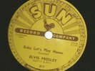 ROCKABILLY 78 - ELVIS PRESLEY - BABY LET'S PLAY HOUSE  - HEAR - 1955 SUN 217