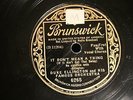 JAZZ DUKE ELLINGTON It Don't Mean A Thing BRUNSWICK 6265 E-/E-V++