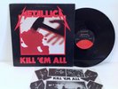 Metallica - Kill Em All - Elektra 1988 w/ Inner Sleeve - Thrash Metal