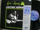 Lightning Lightnin' Hopkins lp Goin' Away Prestige Bluesville BV 1073 Promo OBC