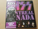 KISS - montreal canada -  2 X  lp '  - purple  vinyl-new