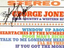 GEORGE JONES - Sings Country & Western Hits - Promo Stereo signed by George