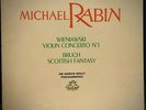 ANGEL LP 35484: Michael Rabin, Wieniawski Conc 1, Bruch Scottish Fantasy 1958 UK