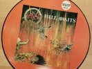 SLAYER HELL AWAITS PICTURE DISC ORIG 1985 NUMBERED METAL BLADE COMBAT METAL