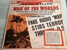 WAR OF THE WORLDS-ORSON WELLES-ORIGINAL RADIO BROADCAST-2 LP-CHARISMA LABEL