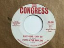 Rare 1966 Northern Soul DJ 45 Patti & The Emblems CONGRESS 263 EASY COME EASY GO