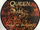 QUEEN Friends Will Be Friends 7” Picture Disc Single VG+ 1986 UK Freddie Mercury