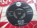 DAVID HILL RARE TRI RCA 45 1958 THATS LOVE / KEEP ME IN MIND FULLY PLAYGRADED