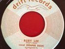 Donnie Dean Ruby Lee b/w Frankie and Johnny Original Drift Records 45 Rockabilly