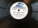 OKEH 8455 on JAZZ label BLIND LEMON JEFFERSON Black Snake Moan 78 rpm EE+ blues