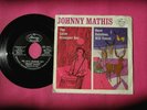 JOHNNY MATHIS - The Little Drummer Boy - 45 rpm w/ Picture Sleeve  Mercury 72217