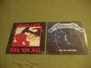 Metallica Kill Em All & Ride the Lightening vinyl LPs, sealed