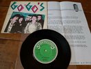 GO GO'S WE GOT THE BEAT VINYL RECORD STIFF UK 1980 WITH STIFF NEWS INSERT EX/NM.