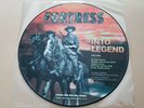 fortress- into leent -  lp ' -pic.disc out of print-oi