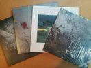 THE COCTEAU TWINS-BOX SET ONE SIGNED BY VAUGHAN OLIVER UNPLAYED FIRST 3 LPs & 12