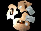 VINTAGE OLD RIVER ROAD &  MARTHA STEWART COPPER COOKIE CUTTERS (Lot)