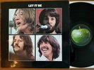 Beatles - Let It Be 1970 original UK vinyl LP red apple 2U/2U
