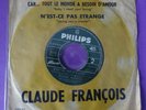 45 TOURS CLAUDE FRANCOIS + POCHETTE CIBLE