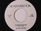 FOUR SPORTSMEN: Surrender / Franklin Delano Brown 45 (xol) Vocal Groups