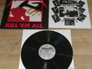 Metallica Kill em All 180G Remaster Vinyl LP from Deluxe Set New Blackened Label