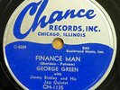 GEORGE GREEN jump blues 78 FINANCE MAN Brand New Rockin Chair CHANCE MINT- RJ 4