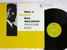 MAL WALDRON MAL 3 PRESTIGE LPJ-70001 Japan VINYL LP