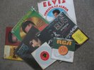 Elvis Presley 5 Vinyl LP and 2 single records bundle - Pot Luck Gold Records etc
