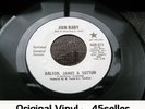 ? DALTON JAMES & SUTTON promo 'Run Baby' NM + COVER RARE Northern Soul 45