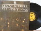 Kenny Burrell LP “All Night Long”   Prestige 7289   RVG Mono   Preview Copy VG+