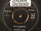 Barbara Lewis - Hello Stranger/Think A Little Sugar - London Atlantic HLK 9724
