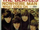 Beatles - Nowhere Man / What Goes On - record and sleeve - 1966 - Capitol