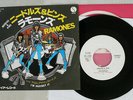 THE RAMONES NEEDLES & PINS / I'M AGAINST IT SIRE SFL-2358 Japan PROMO VINYL 7