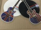 MEAT LOAF-Rock N Roll Mercenaries - Guitar shaped picture discs vinyl record UK