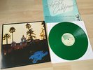 EAGLES HOTEL CALIFORNIA LP ORIGINAL 1976 GREEN VINYL VG++