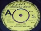 Righteous Brothers:  Hung On You /Unchained Melody  UK  1965  EX  DEMO  7