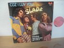 Slade ?– Coz I Luv You Lp 1972 mint Rare Cover Glam Rock Rarity
