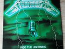 METALLICA 100% ORIGINAL LP France RARE GREEN COVER MISPRINT Ride The Lightning