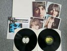 UNPLAYED MINT UK THE BEATLES STEREO WHITE ALBUM PCS 7068 POSTER PHOTOS