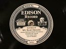 EDISON 52192 VAUGHN DE LEATH My Blue Heaven ELECTRIC