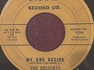 DOO WOP 45 DELIGHTS Nite 1034 MY ONE DESIRE / PLEASE TAKE MY LOVE