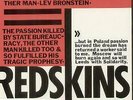 REDSKINS Lev Bronstein 7 INCH VINYL UK Cnt 1982 B/W the Peasant Army Pic Sleeve